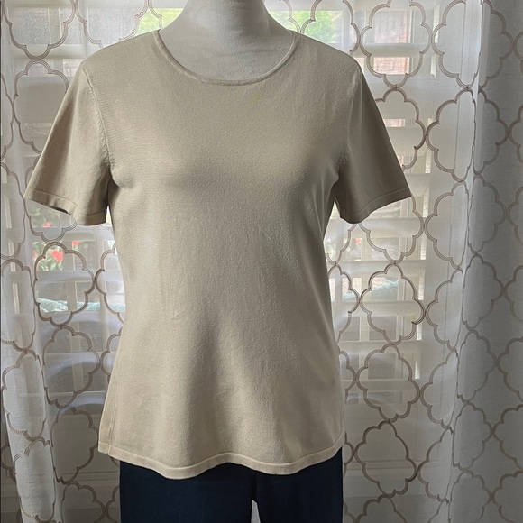 Peter Nygard 3 Piece Outfit Full Lined Skirt 2 Short Sleeve Tops Size M (10-12) - Picture 7 of 13